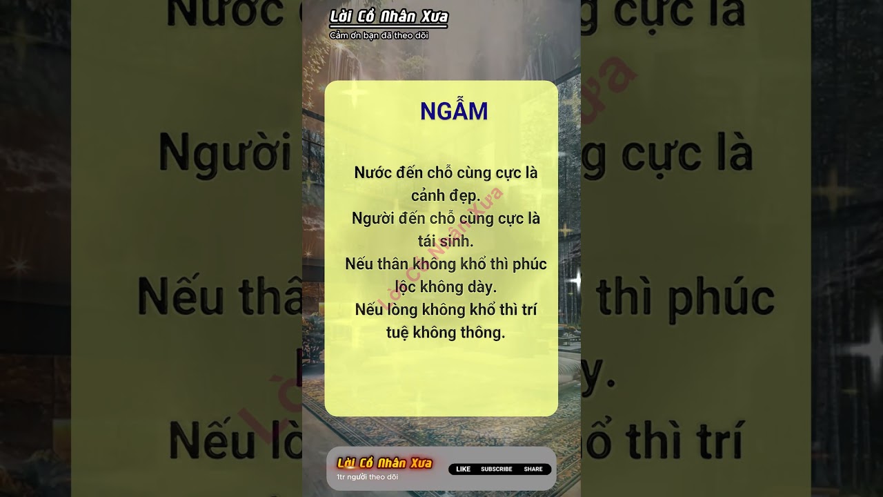 Lời Cổ Nhân Xưa: 7 Bài Học Người Xưa Giấu Kín Giúp Đổi Đời An Nhiên